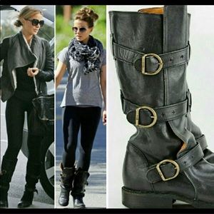 Fiorentini +Baker leather Infinity moto Boots